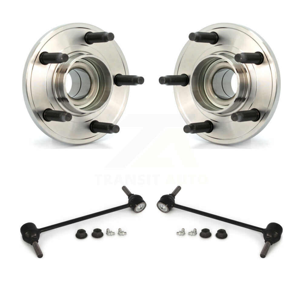 Ensemble de roulement de moyeu avant et kit de liaison pour Ford Mustang K77-100266