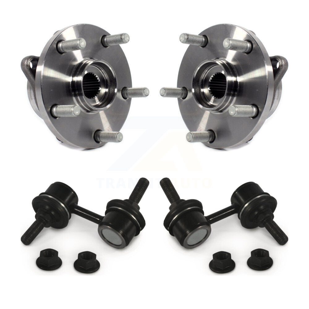 Ensemble de roulement de moyeu avant et Kit de liaison pour Subaru Impreza WRX STI K77-100304