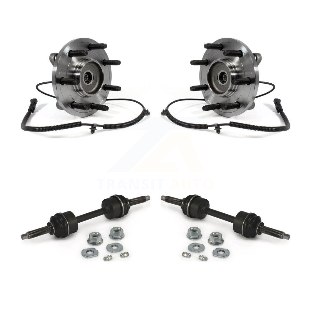 Ensemble de roulement de moyeu avant et kit de liaison pour Ford F-150 K77-100308