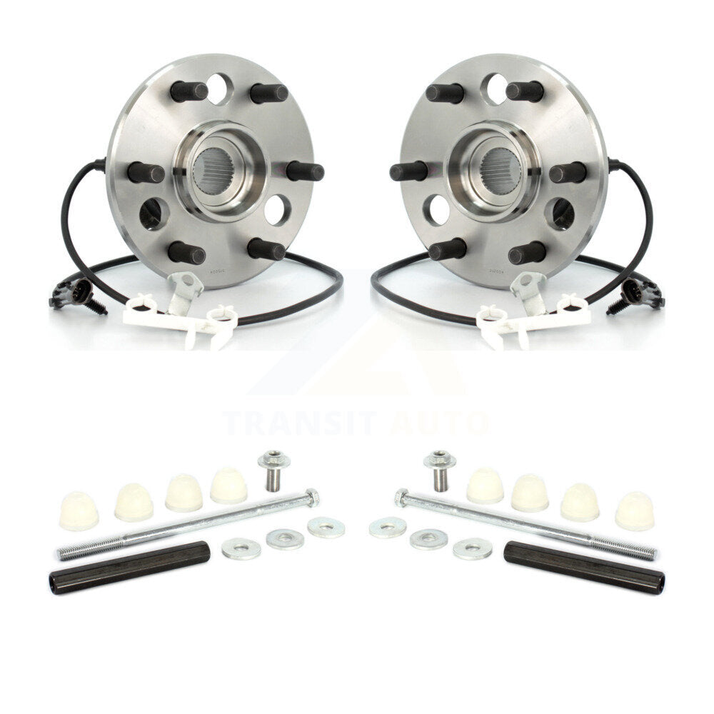 Ensemble de roulement de moyeu avant et Kit de liaison pour K1500 Chevrolet GMC K2500 Tahoe Yukon