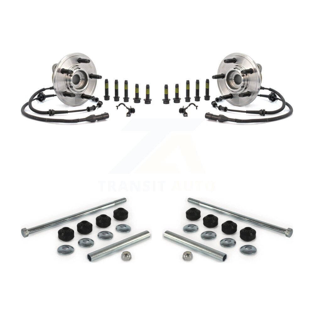 Ensemble de roulement de moyeu avant et Kit de liaison pour Ford Explorer Mercury Mountaineer