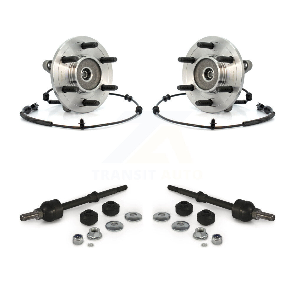 Kit de liaison d'assemblage de roulement de moyeu avant, pour Ford F-150 Lincoln Mark LT 4W 2006 – 2008