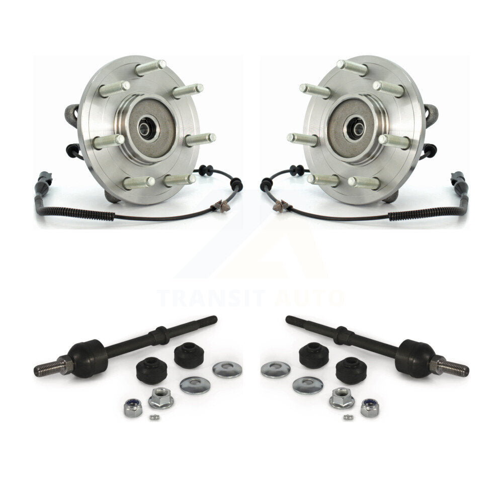 Kit de liaison d'assemblage de roulement de moyeu avant, pour Ford F-150 Lincoln Mark LT 4W 2006 – 2008