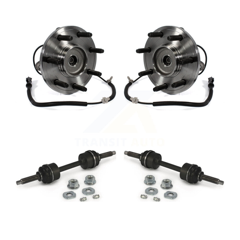 Ensemble de roulement de moyeu avant et kit de liaison pour Ford F-150 K77-100382