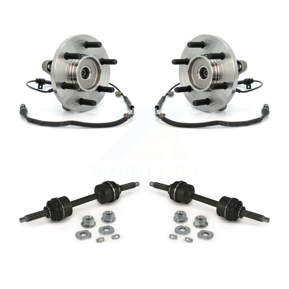 Ensemble de roulement de moyeu avant et kit de liaison pour Ford F-150 K77-100383