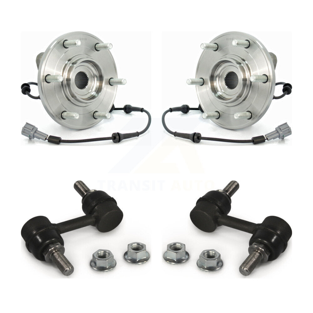 Ensemble de roulement de moyeu avant et Kit de liaison pour Nissan TITAN Armada INFINITI QX56