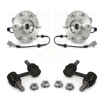 Ensemble de roulement de moyeu avant et Kit de liaison pour Nissan TITAN Armada INFINITI QX56