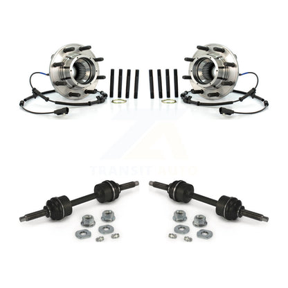 Ensemble de roulement de moyeu avant et Kit de liaison pour Ford F-350 Super Duty F-250 4WD