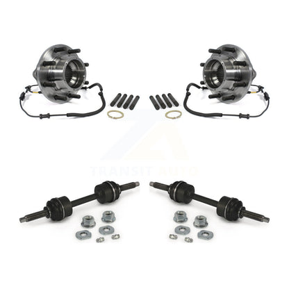 Ensemble de roulement de moyeu avant et Kit de liaison pour Ford F-350 Super Duty 4WD 2011 – 2016