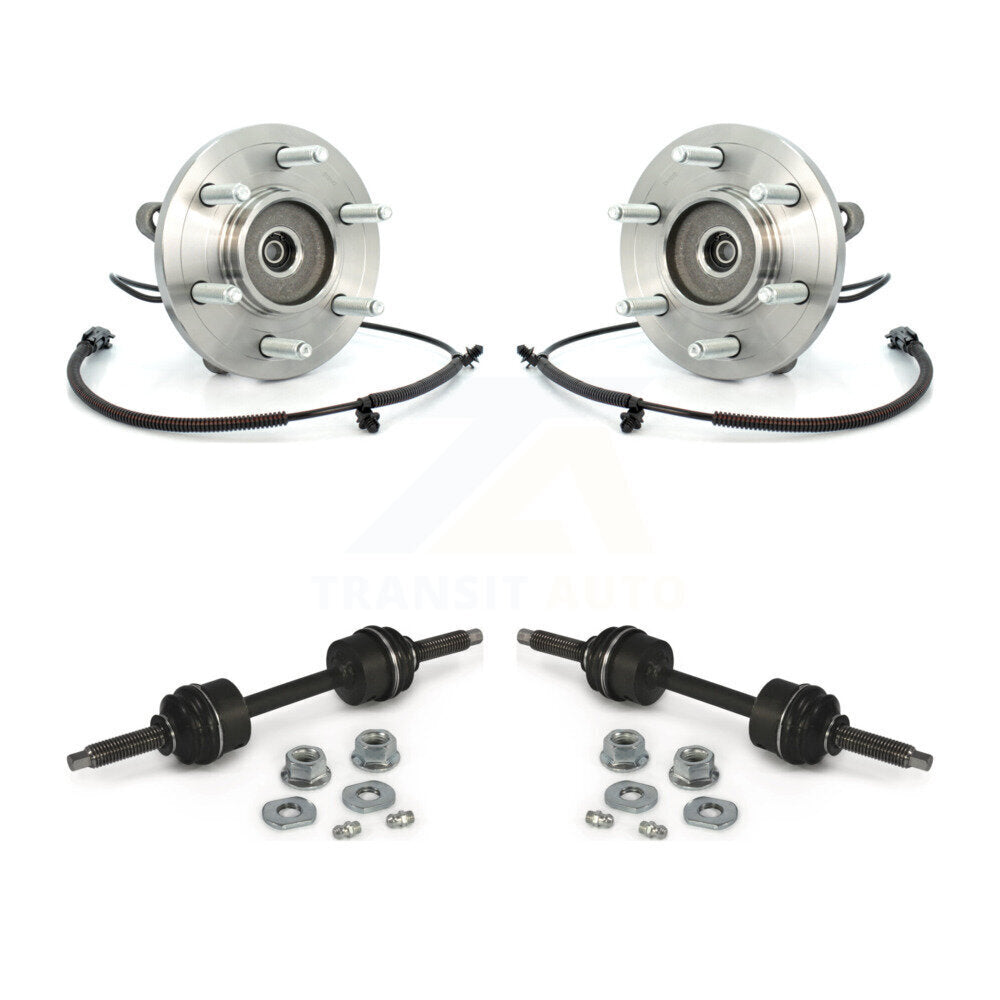 Ensemble de roulement de moyeu avant et kit de liaison pour Ford F-150 K77-100390