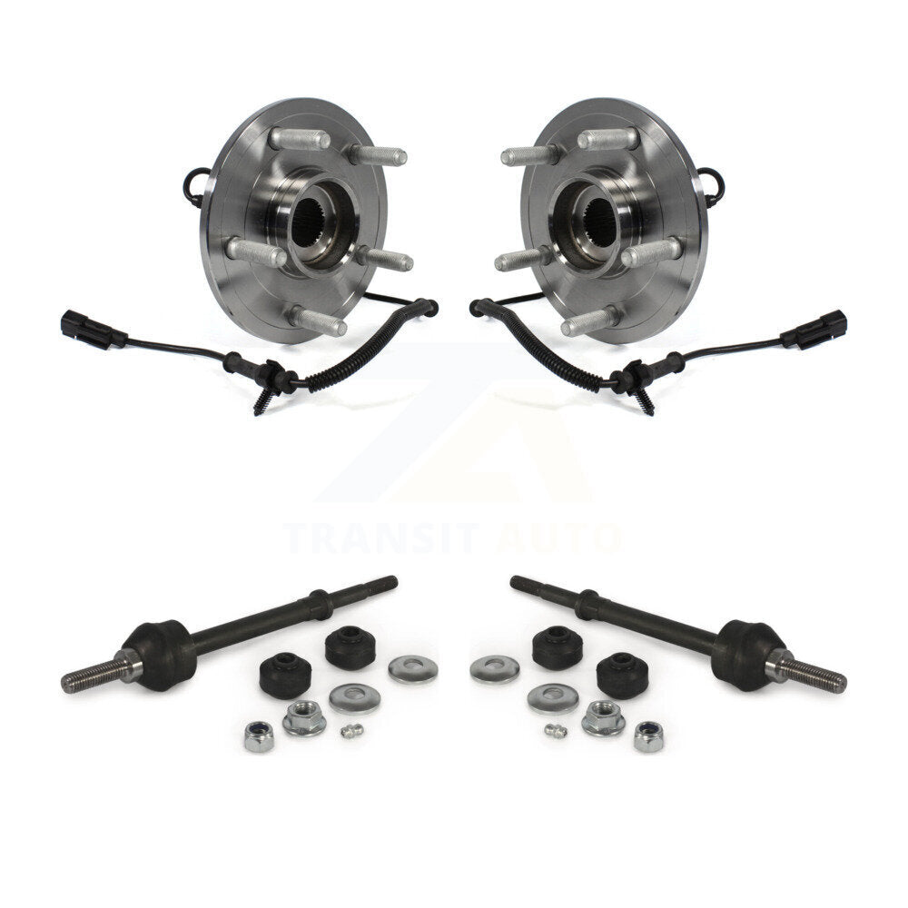 Ensemble de roulement de moyeu avant et kit de liaison pour Ram 1500 Classic 4WD K77-100394