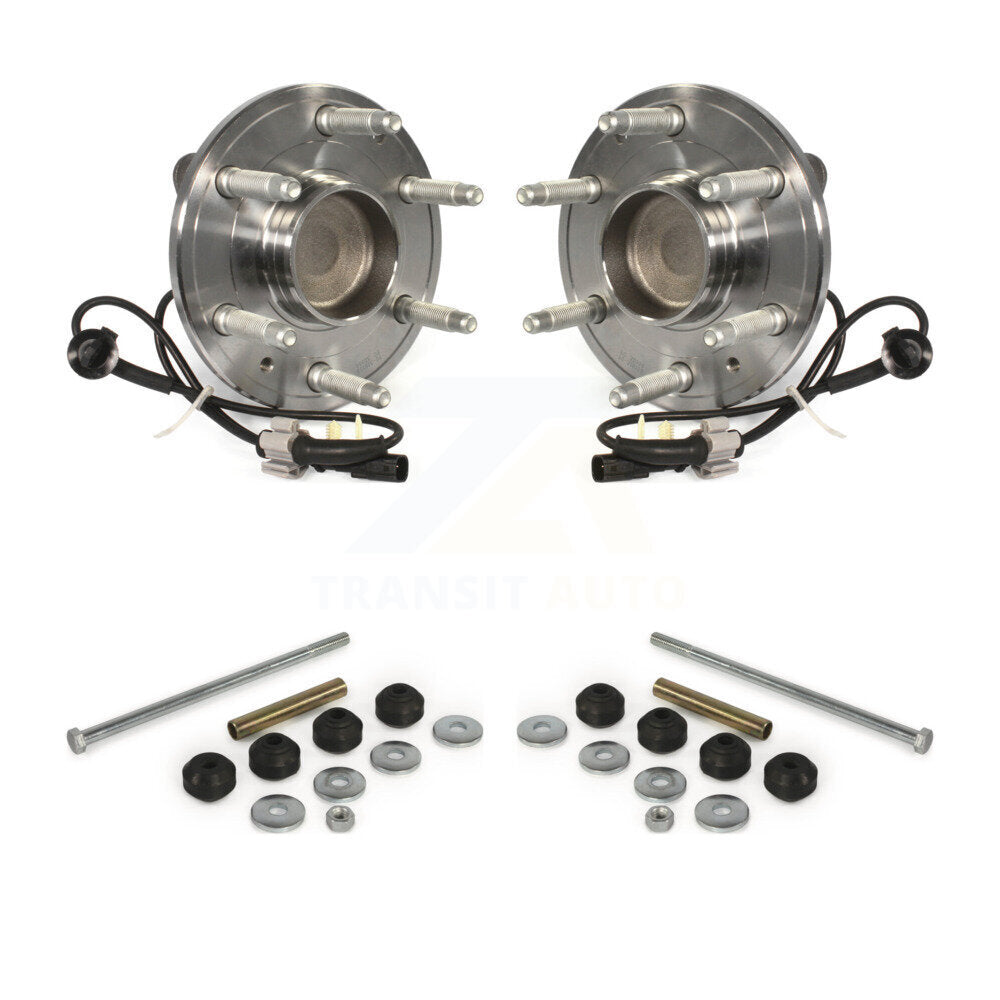 Ensemble de roulement de moyeu avant et Kit de liaison pour GMC Chevrolet Sierra 1500 Silverado X