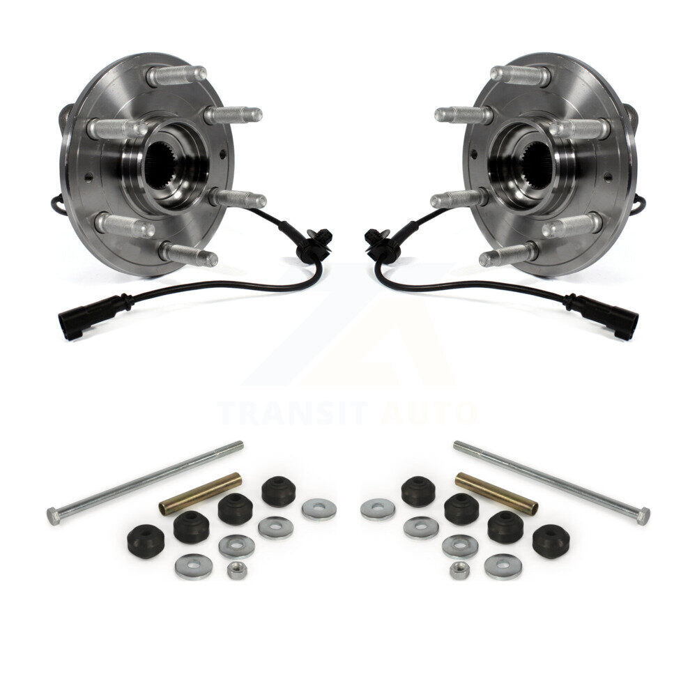 Ensemble de roulement de moyeu avant et Kit de liaison pour GMC Chevrolet Sierra 1500 Silverado X