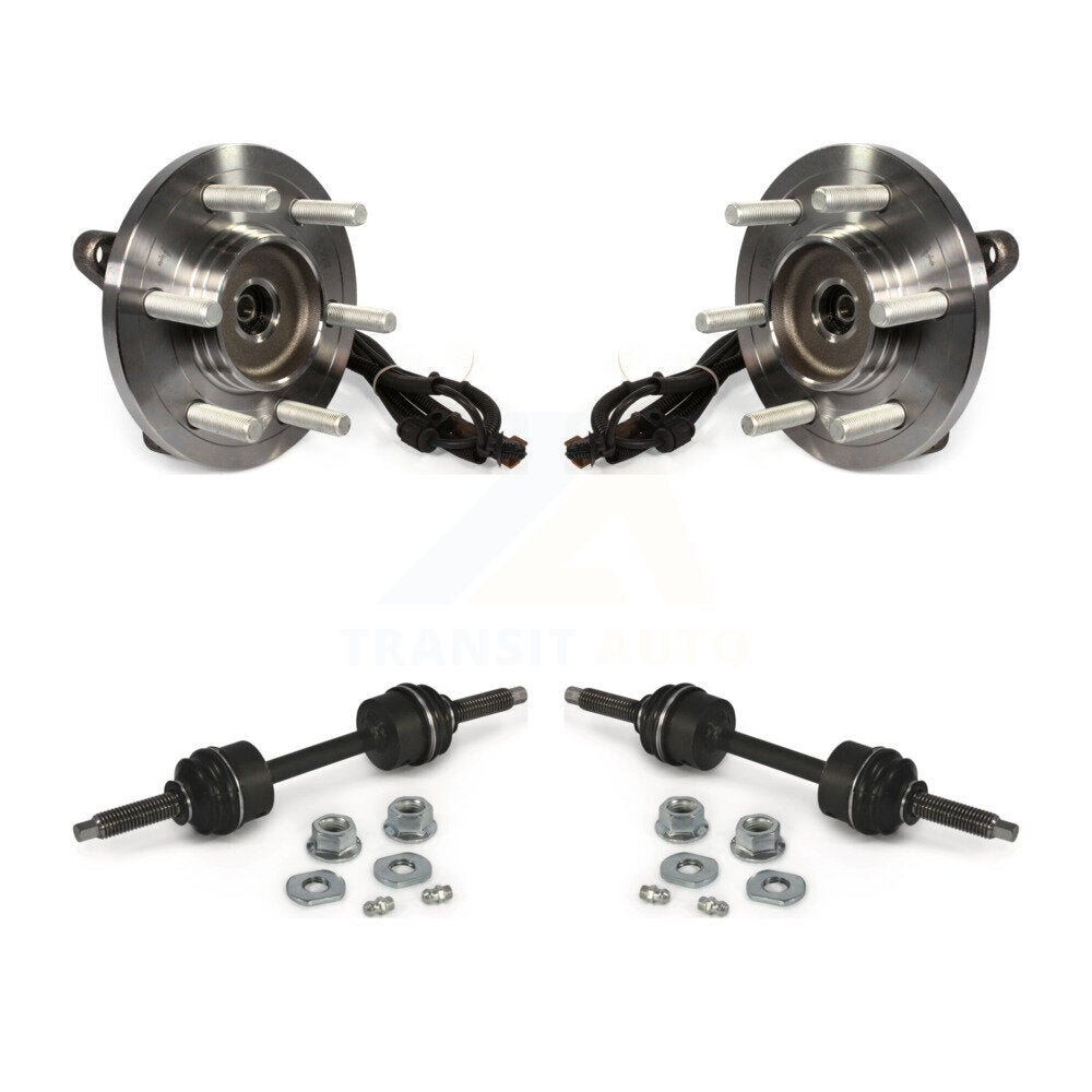 Ensemble de roulement de moyeu avant et kit de liaison pour Ford F-150 K77-100399