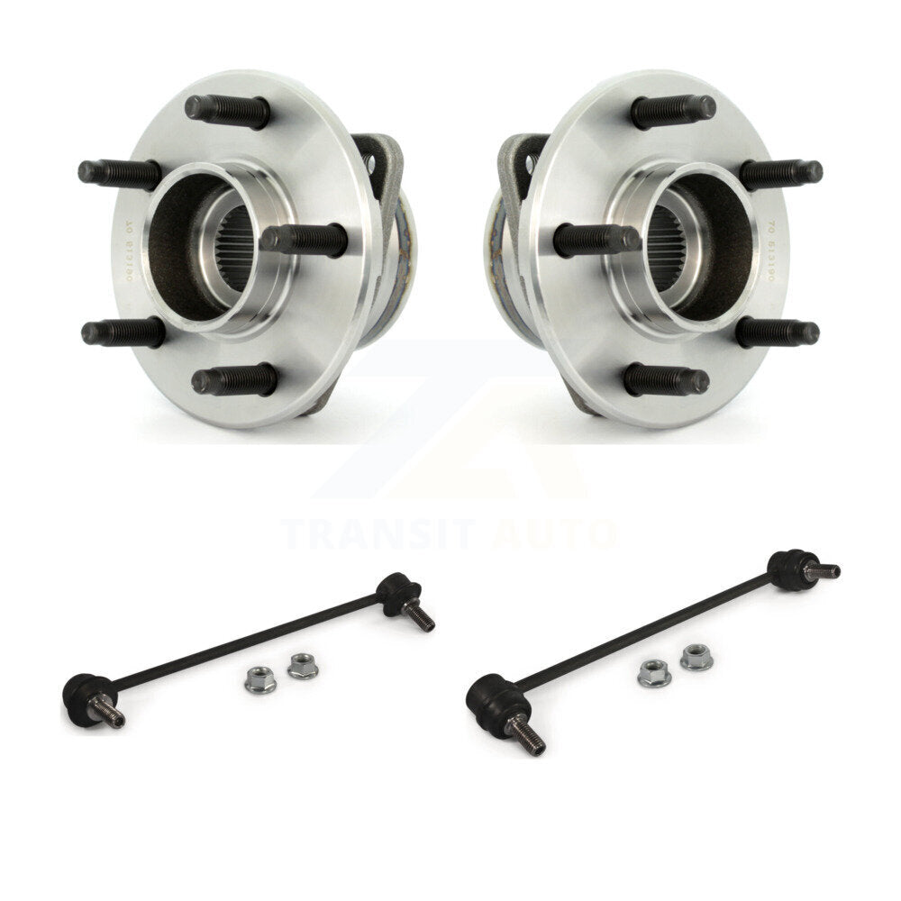 Ensemble de roulement de moyeu avant et Kit de liaison pour Saturn Vue Pontiac Torrent Chevrole
