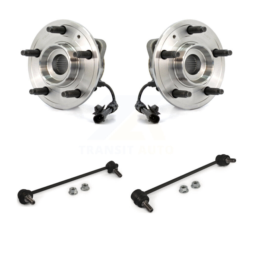Ensemble de roulement de moyeu avant et Kit de liaison pour Chevrolet Equinox Pontiac Torrent