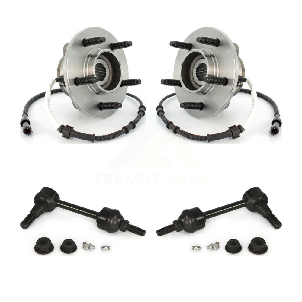 Ensemble de roulement de moyeu avant et kit de liaison pour Ford F-150 4WD 2004 avec 4 roues AB