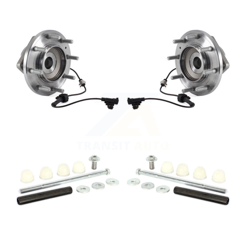 Ensemble de roulement de moyeu avant et Kit de liaison pour GMC Sierra 3500 HD Chevrolet Silverad