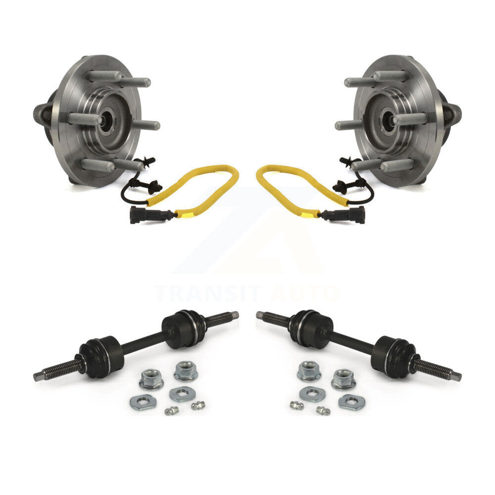 Ensemble de roulement de moyeu avant et kit de liaison pour Ford F-150 K77-100560