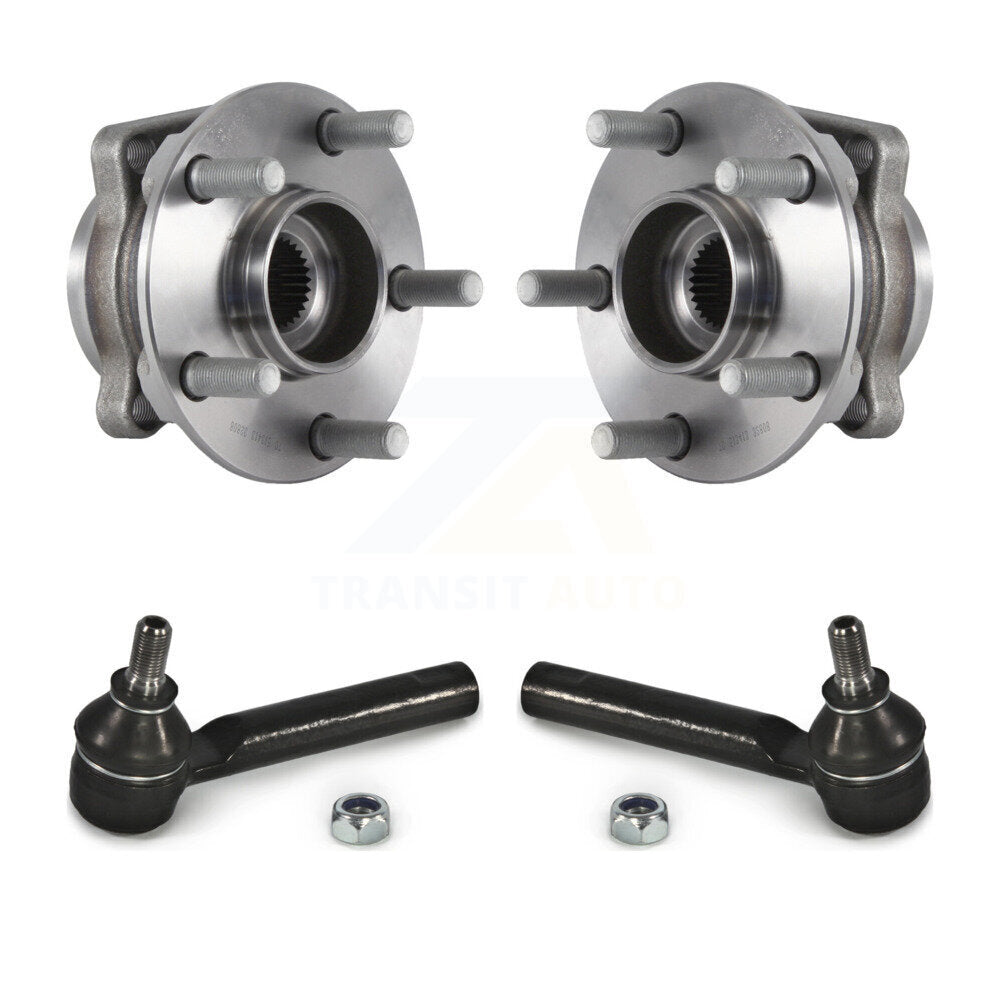 Kit de roulement de roue avant et d'extrémité de biellette de direction pour Subaru Crosstrek Forester Impreza X