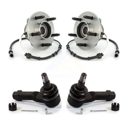 Kit de roulement de roue avant et d'extrémité de biellette de direction pour Ford F-150 4WD 2004 avec 4 roues AB