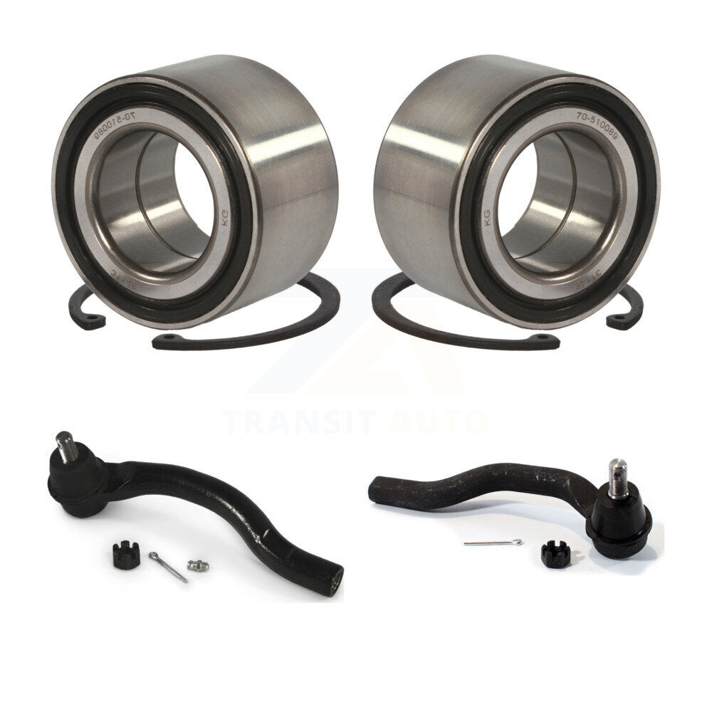 Kit de roulement de roue avant et d'extrémité de biellette de direction pour Honda Civic 2006-2011 1,3 l 1,8 l