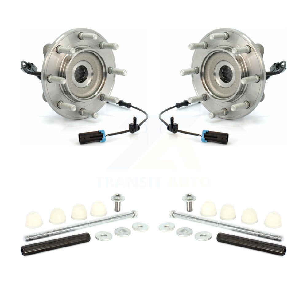 Ensemble de roulement de moyeu avant et Kit de liaison pour GMC Sierra 3500 HD Chevrolet Silverad