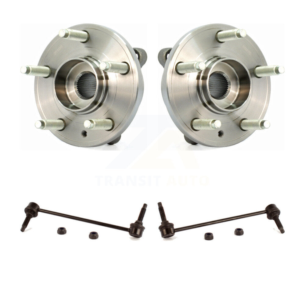 Ensemble de roulement de moyeu avant et Kit de liaison pour Ford Flex Taurus Lincoln MKT MKS