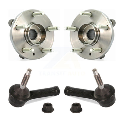 Kit de roulement de roue avant et d'extrémité de biellette de direction pour Ford Flex Lincoln MKT K77-100588