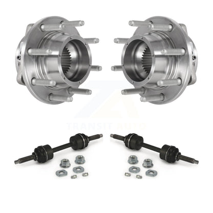 Ensemble de roulement de moyeu avant et Kit de liaison pour Ford F-350 Super Duty F-250 4WD