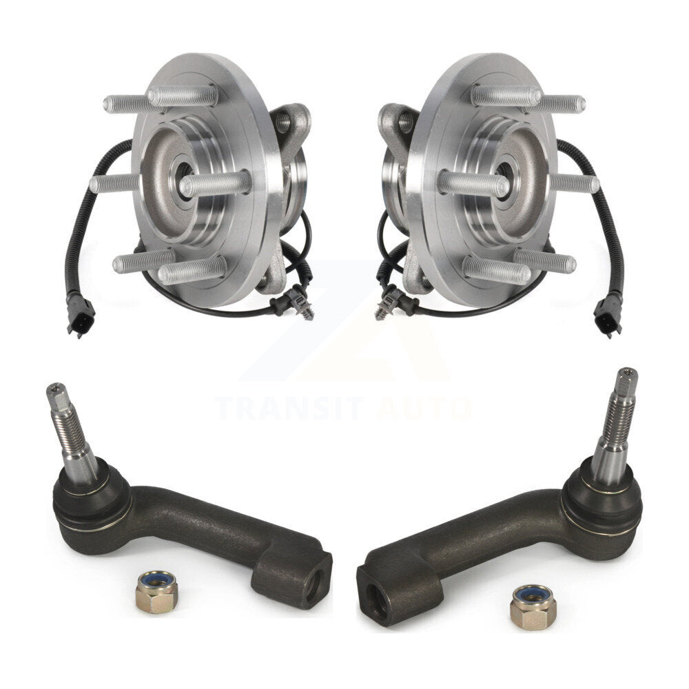 Kit de roulement de roue avant et d'extrémité de biellette de direction, pour Ford Expedition Lincoln Navigator 4WD