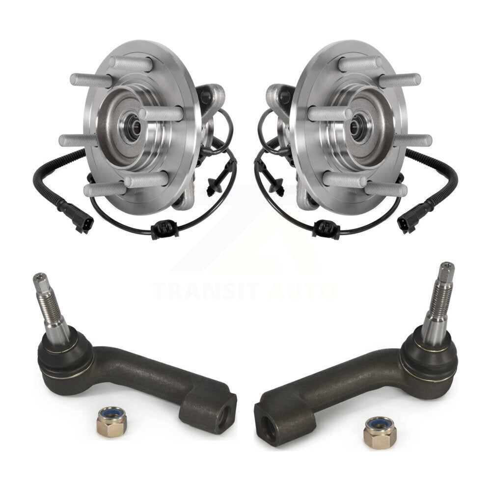 Kit de roulement de roue avant et d'extrémité de biellette de direction, pour Ford Expedition Lincoln Navigator 4WD