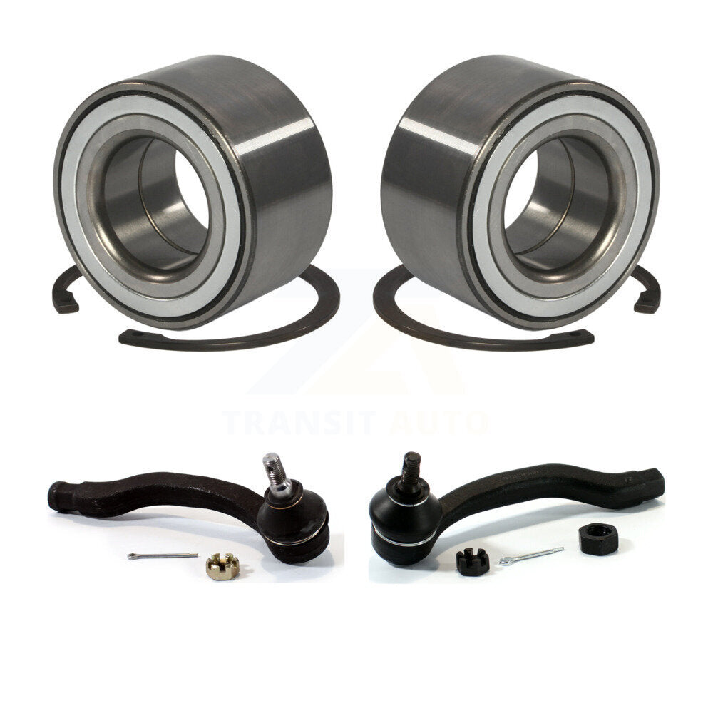 Kit de roulement de roue avant et d'extrémité de biellette de direction pour Honda Fit K77-100674