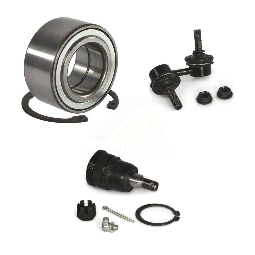 Kit de rotule inférieure et de barre stabilisatrice, roulement avant gauche, pour Honda Civic Acura E
