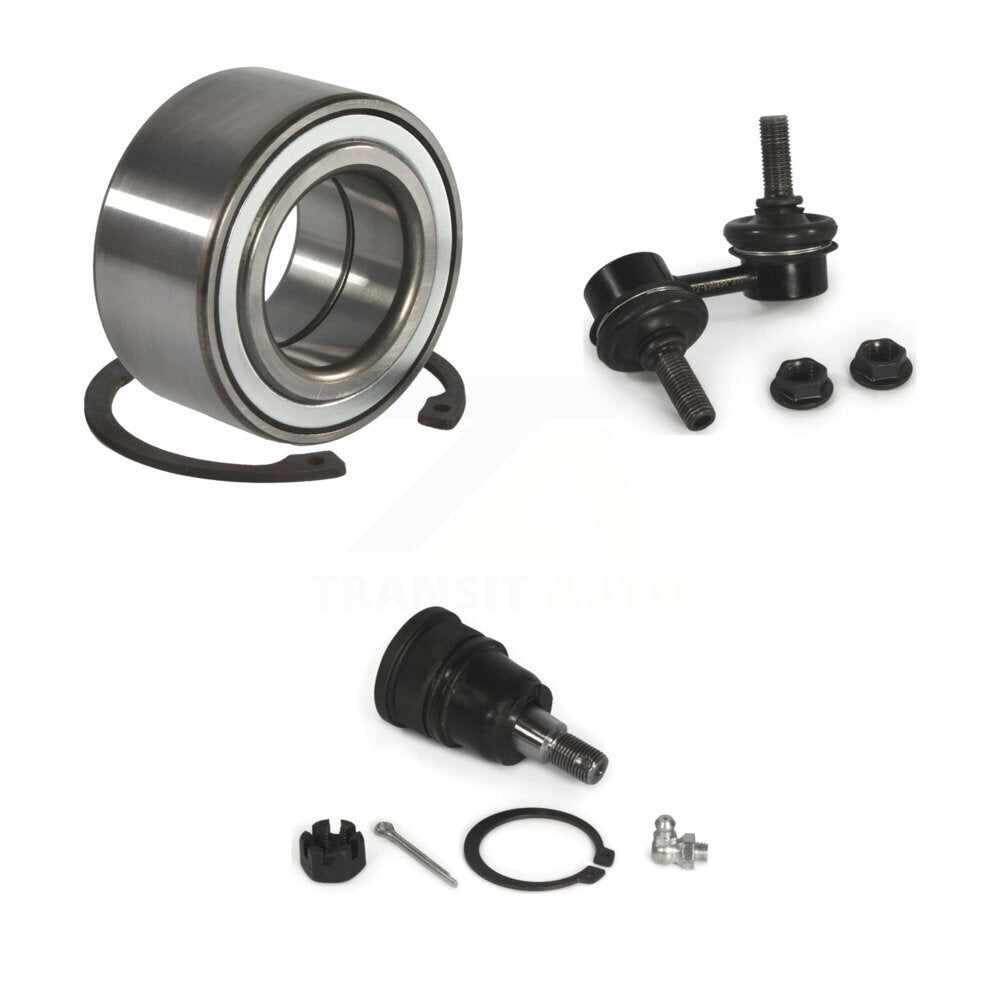 Kit de liaison de stabilisateur de barre stabilisatrice, roulement avant gauche, Joint à rotule inférieur, pour Honda Civi