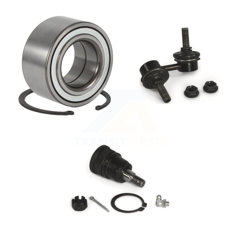 Kit de liaison de barre stabilisatrice, roulement avant gauche, Joint à rotule inférieur, pour Honda Civic Acura RSX