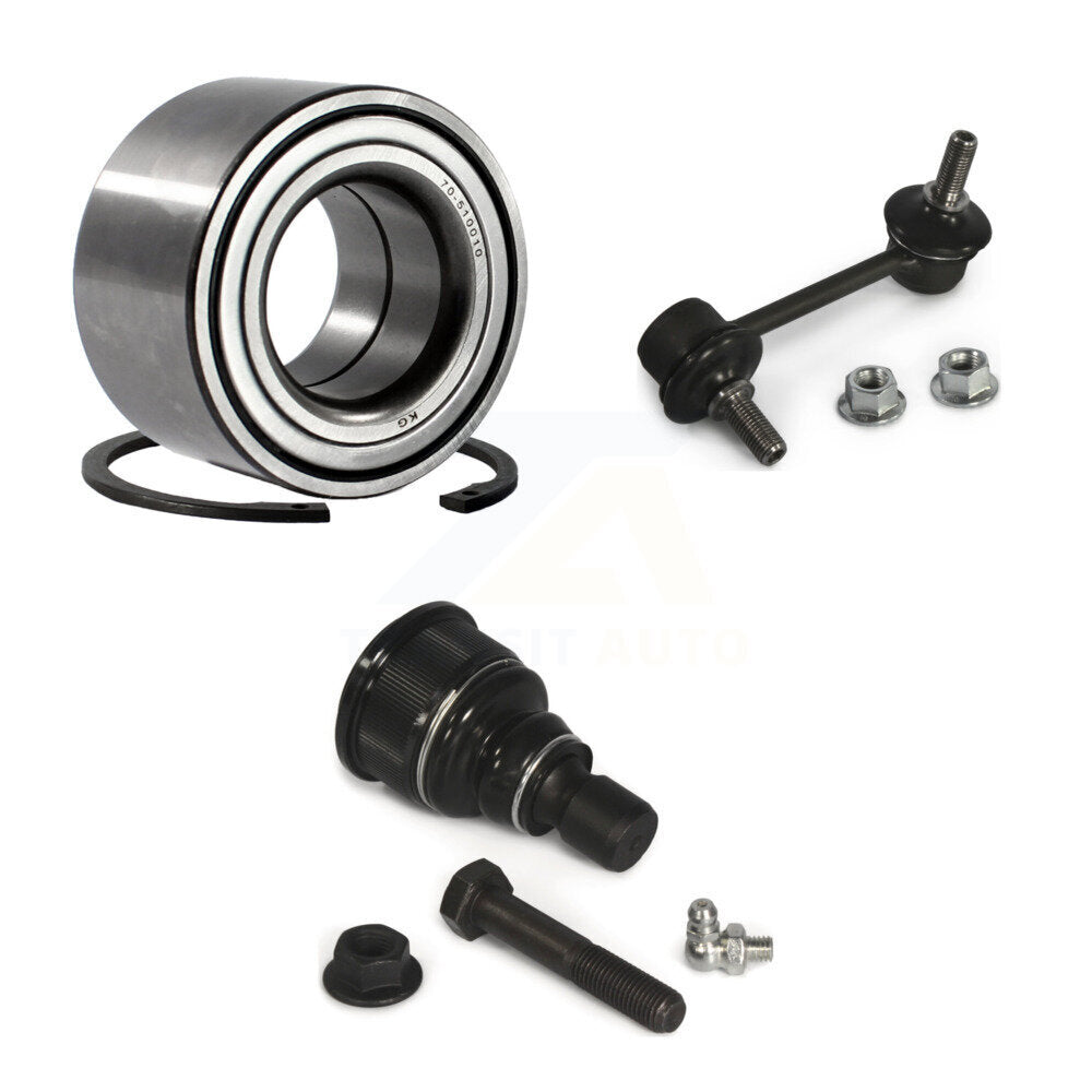 Kit de rotule inférieure et de barre stabilisatrice, roulement avant gauche, pour Mazda 626 de 1998 à 2002