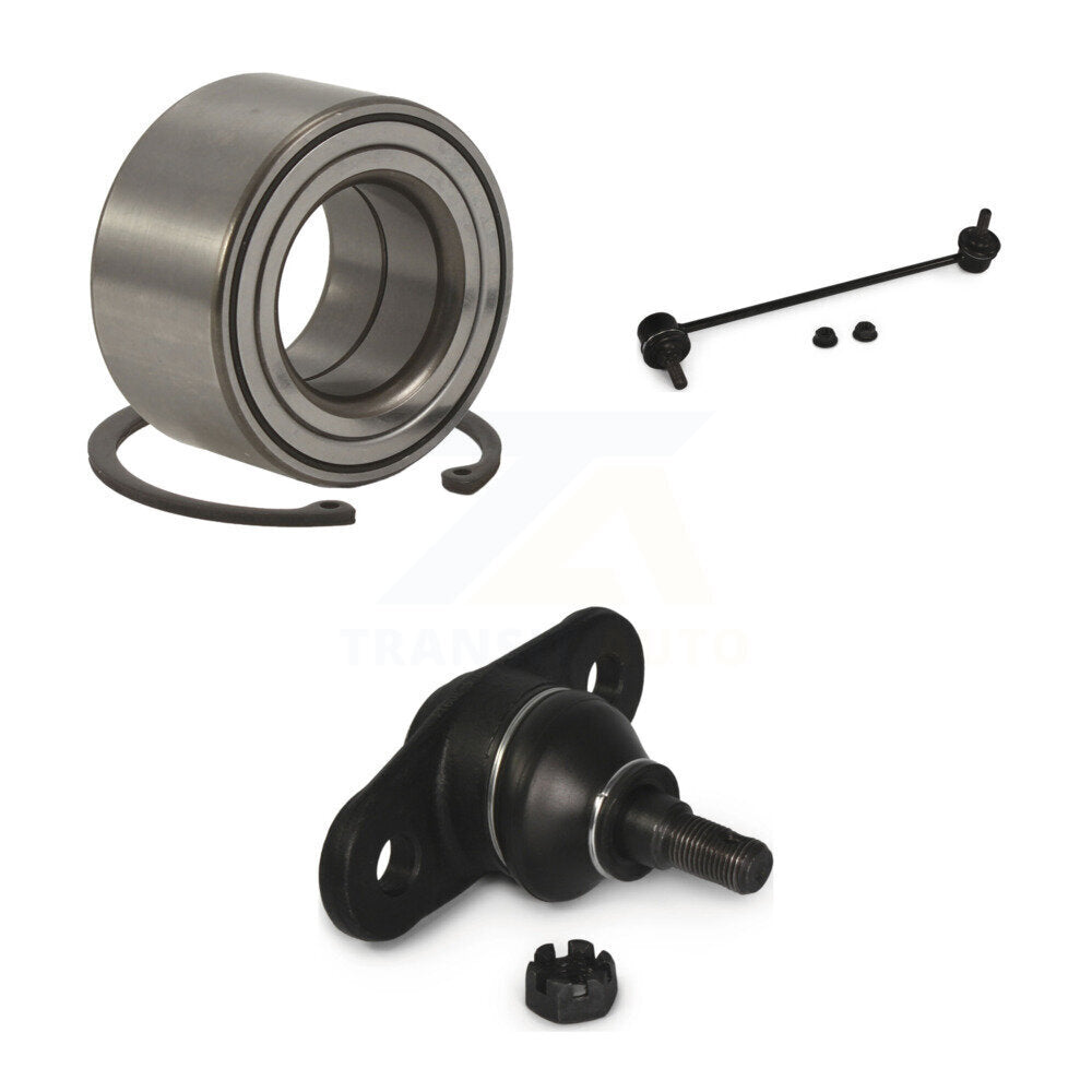 Kit de rotule inférieure et de liaison, roulement avant gauche, pour Hyundai Accent Kia Rio Rio