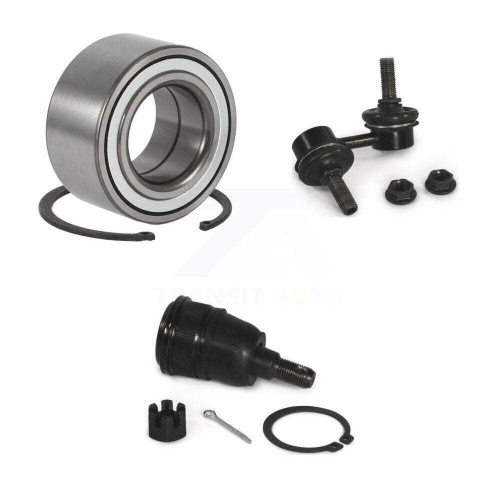 Kit de rotule inférieure et de barre stabilisatrice, roulement avant gauche, pour Honda CR-V Elemen