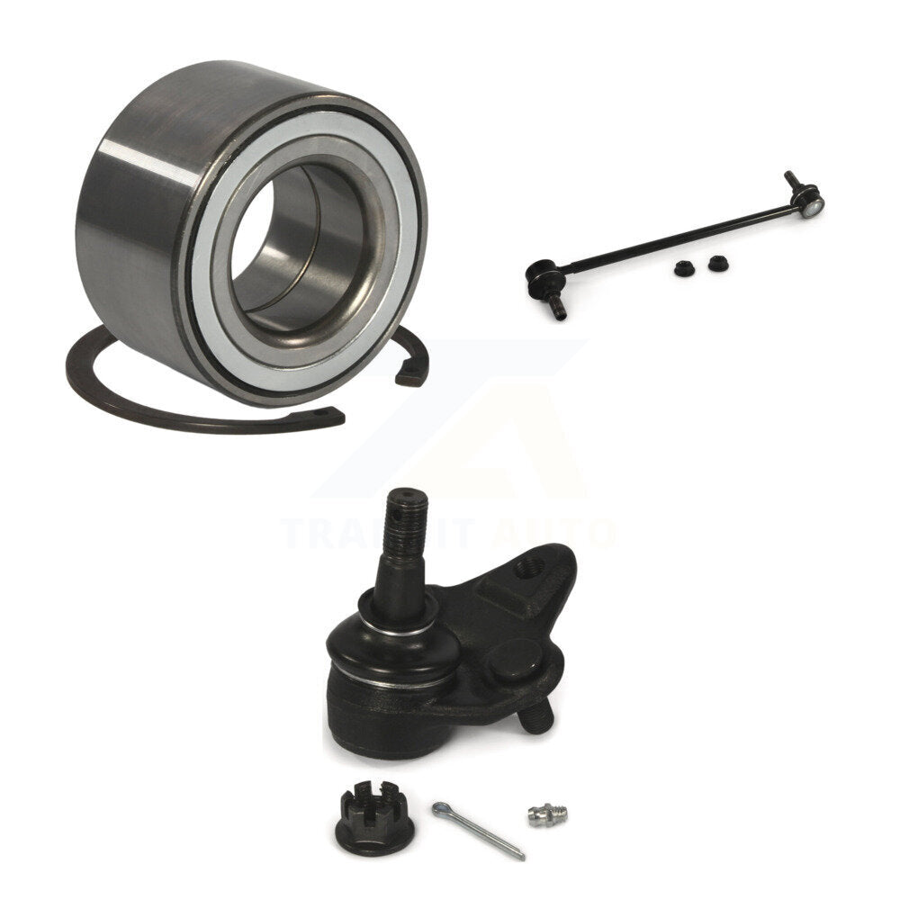 Kit de liaison à rotule inférieure et barre stabilisatrice, roulement avant, pour Toyota RAV4