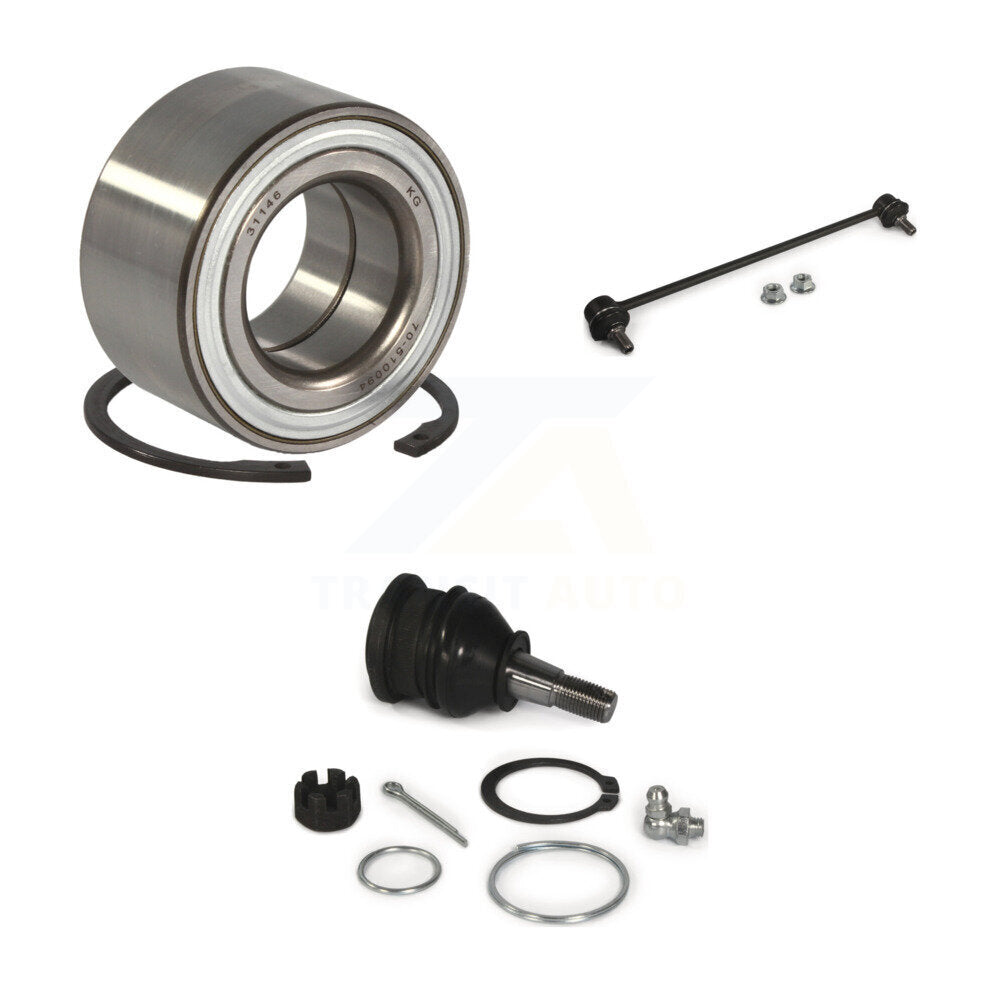 Kit de liaison de rotule inférieure de roulement de roue avant, pour Toyota Yaris Prius C Scion xD