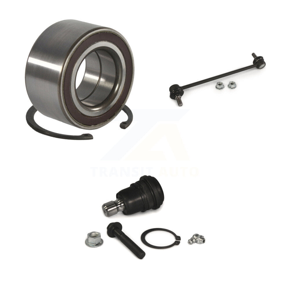 Kit de rotule inférieure de roulement de roue avant et de liaison de barre stabilisatrice pour Kia Ri 2012 – 2017