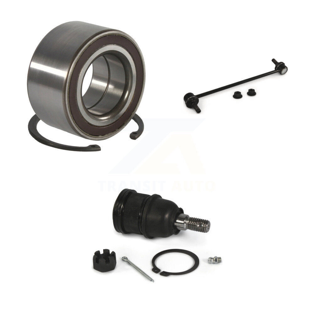 Kit de liaison à rotule inférieure et barre stabilisatrice, roulement avant, pour Honda Odyssey