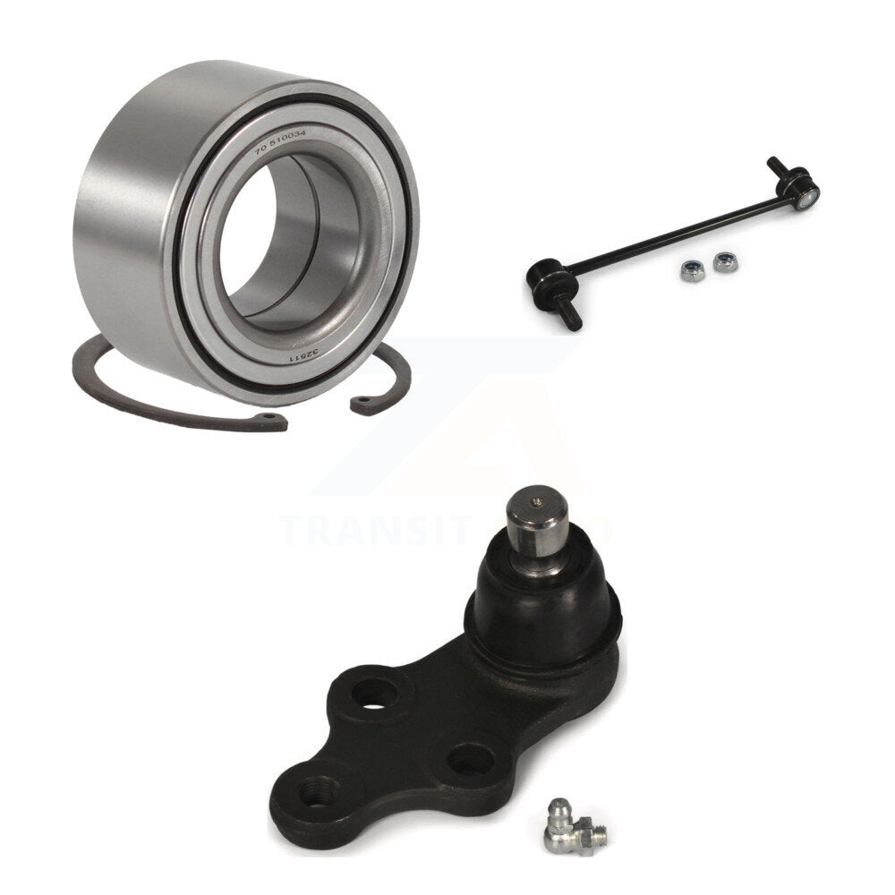 Kit de liaison de barre stabilisatrice de rotule inférieure de roulement avant, pour Hyundai Tucson Kia Sportag