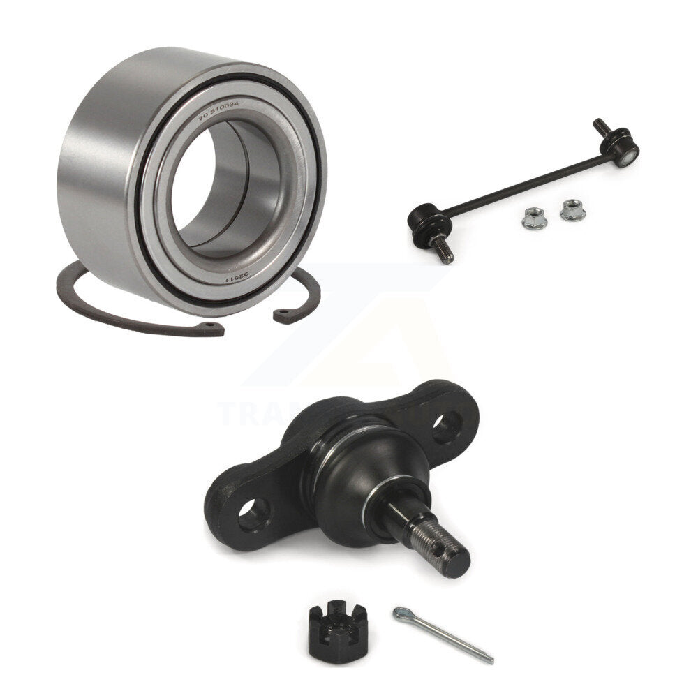 Kit de liaison de barre stabilisatrice de rotule inférieure de roulement avant, pour Hyundai Tucson Kia Sportag