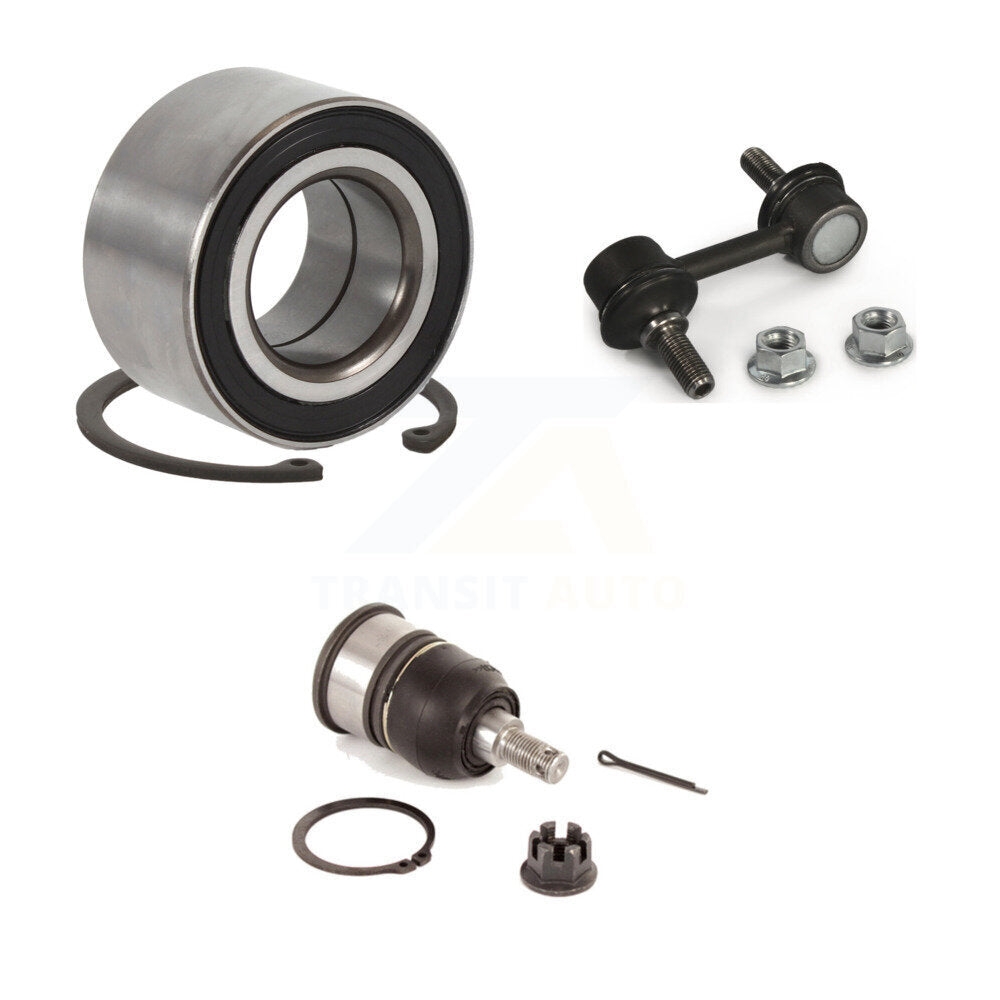 Kit de rotule inférieure et de barre stabilisatrice, roulement de roue avant droit, pour Honda Accord