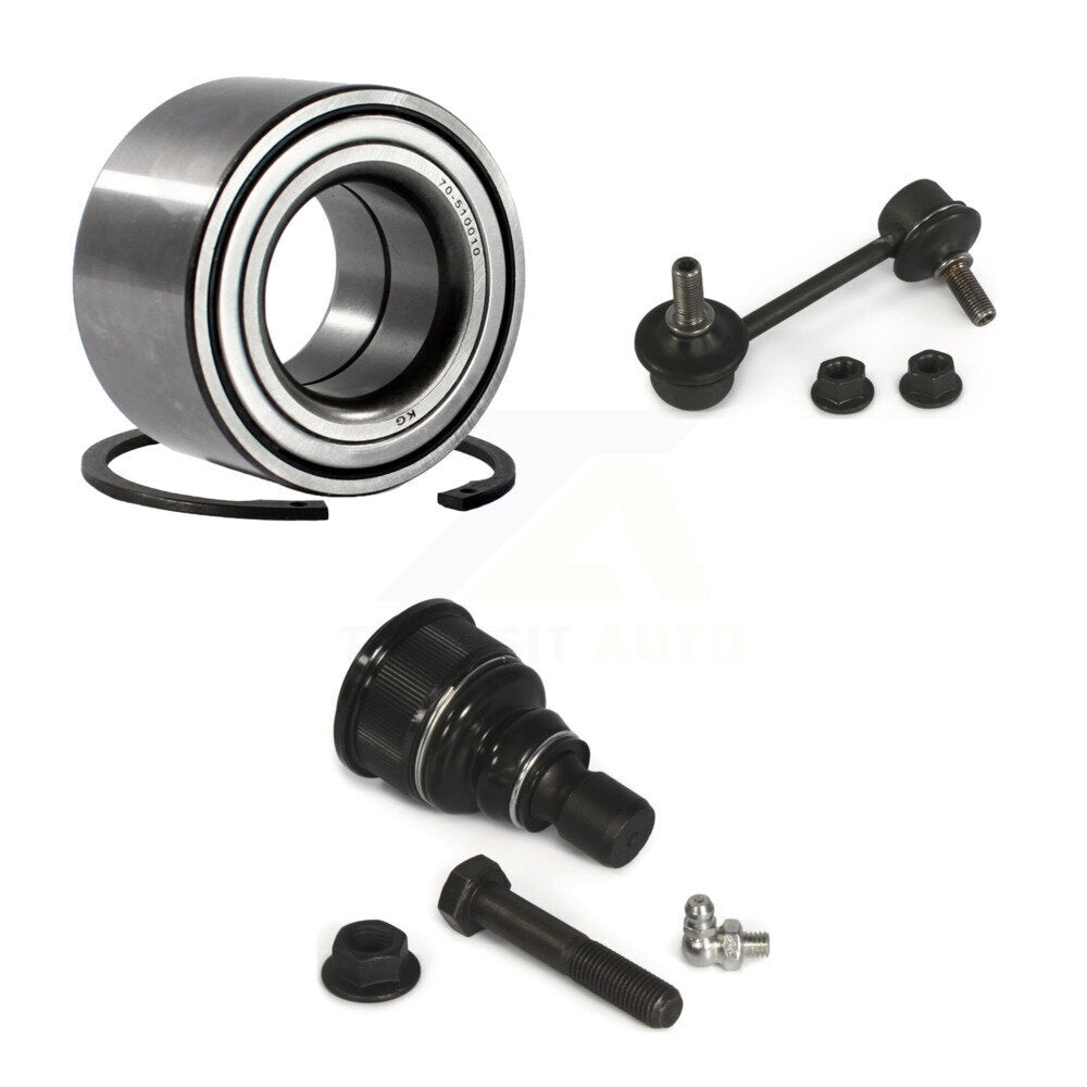 Kit de rotule inférieure et de barre stabilisatrice, roulement avant droit, pour Mazda 62 1998 – 2002