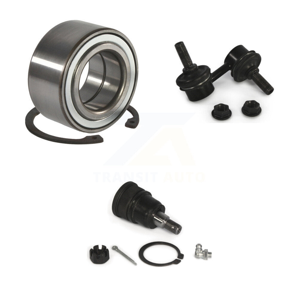 Kit de joint à rotule inférieur et de barre stabilisatrice, roulement de roue avant droit, pour Honda Civi