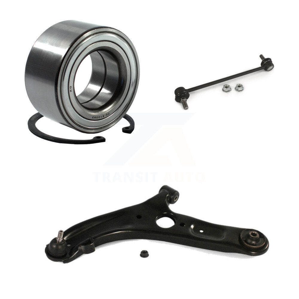 Kit de bras de commande et de liaison inférieurs, roulement avant gauche, pour Hyundai Elantra GT Veloster