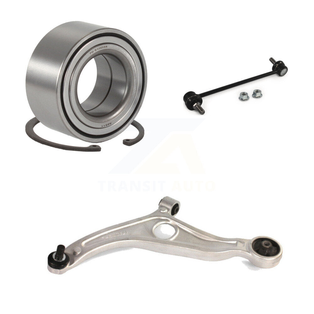Kit de bras de commande inférieur et de liaison, roulement avant gauche, pour Hyundai Sonata Kia Optima
